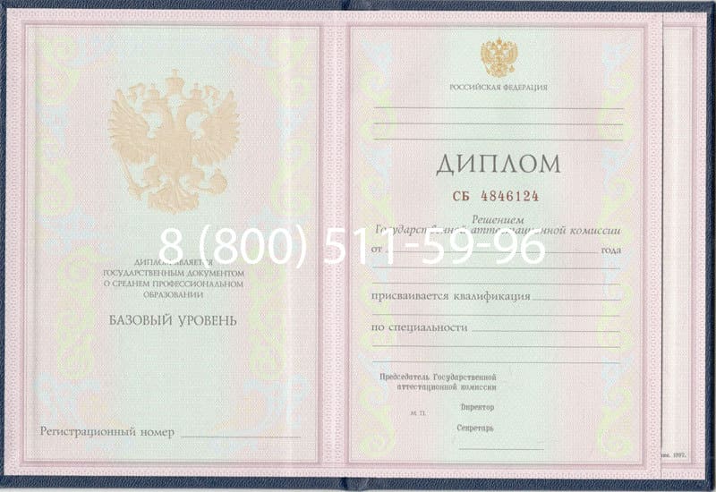 Купить Диплом о среднем образовании 1997-2002 годов в Набережных Челнах