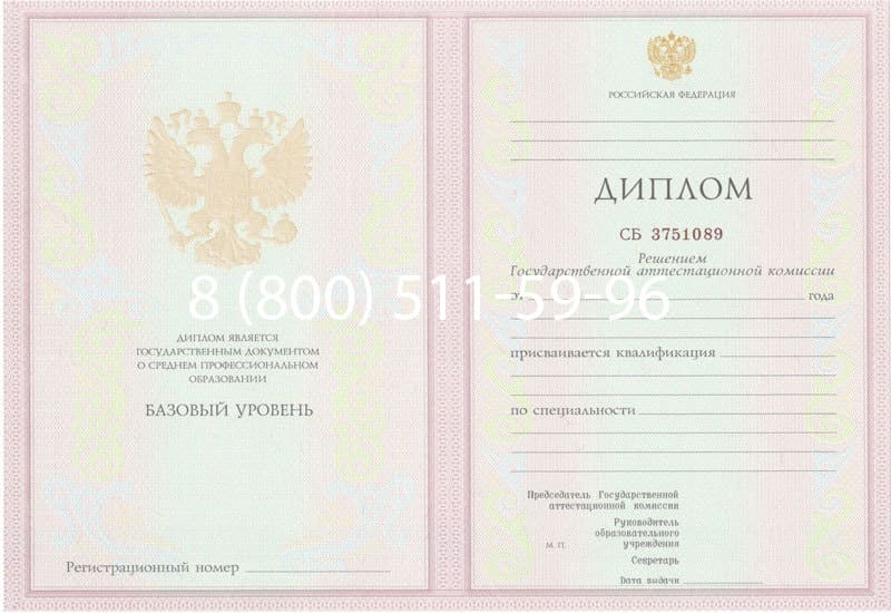 Купить Диплом техникума 2003-2006 годов в Набережных Челнах Купить Диплом техникума 2003-2006 годов в Набережных Челнах